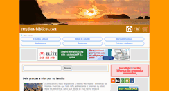 Desktop Screenshot of estudios-biblicos.com