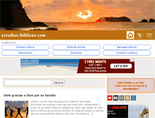 Tablet Screenshot of estudios-biblicos.com